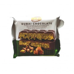Ciocolata Dubai cu umplutura de cataif si fistic Bolci 100 gr.
